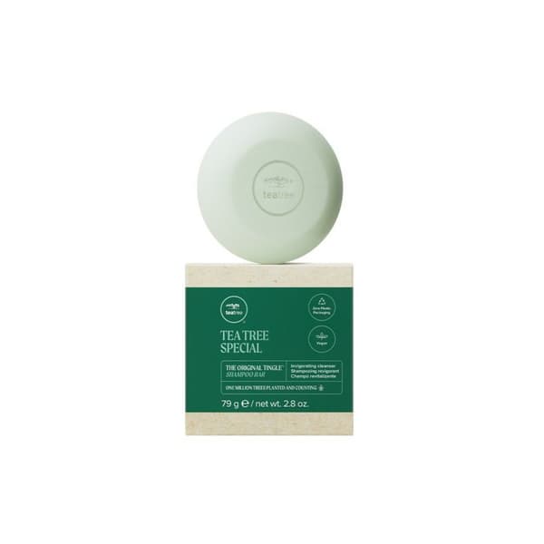 Paul Mitchell Tea Tree The Original Tingle Shampoo Bar 150ml - Skadat & Behandlat