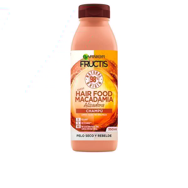 FRUCTIS HAIR FOOD macadamia smoothing shampoo 350 ml