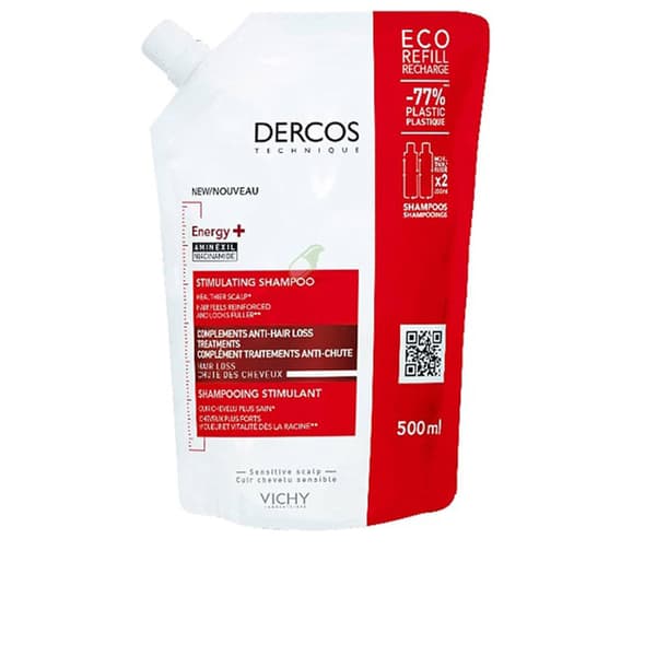 DERCOS TECHNIQUE stimulating shampoo refill 500 ml