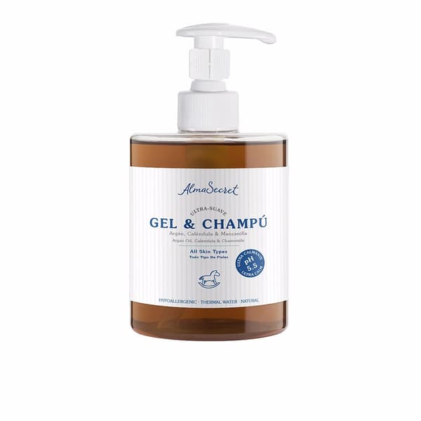 Gentle GEL-SHAMPOO with argan, calendula chamomile 500 ml