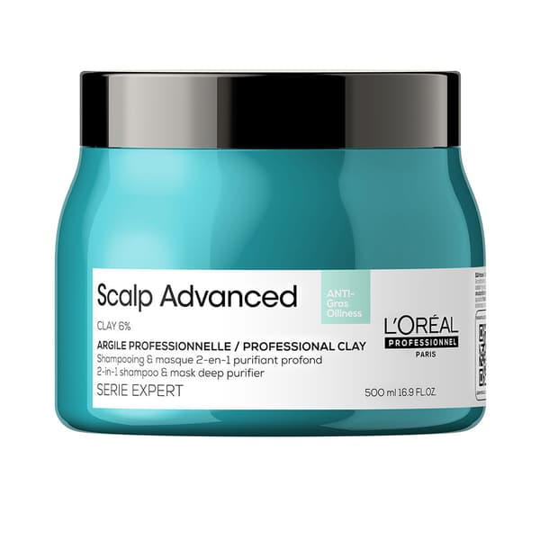 SCALP ADVANCED anti-oiliness 2-in1 shampoo mask deep purifier clay 500 ml