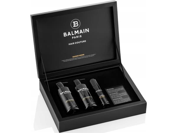 Balmain Set Balmain Professionnel: Homme, Hair Conditioner, Bodyfying, 250 ml + Homme, Hair Shampoo, Bodyfying, 250 ml + Activating, Leave-In Scalp T