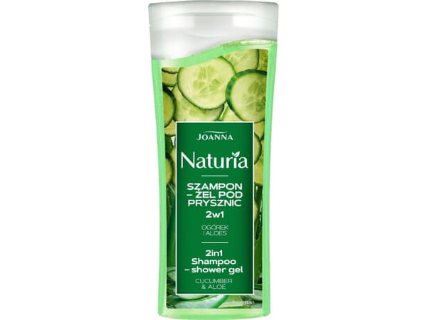 Joanna JOANNA Naturia Shampoo-Dusjgel 2-i-1 - Agurk og Aloe 100 ml