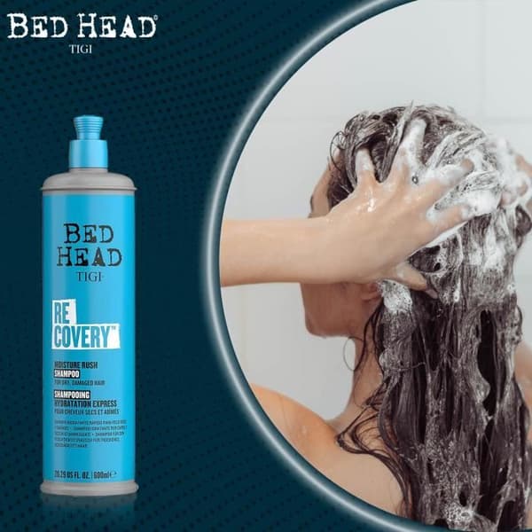Sänghuvud från TIGI Recovery Moisturizing Shampoo For Torrt hår, 600ml