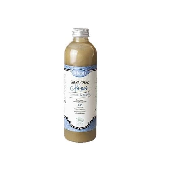ALEPIA NO-POO schampo från Aleppo nigellaolja 250 ml