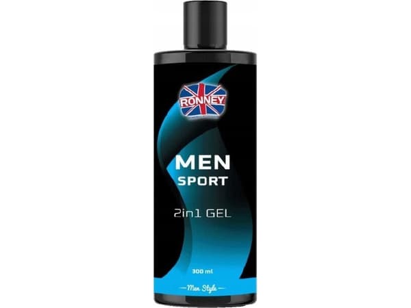 RONNEY_Professionell sjampo og dusjsåpe 2in1 Sport 300ml