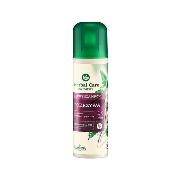 Herbal Care Nettle tørshampoo til fedtet hår 150ml
