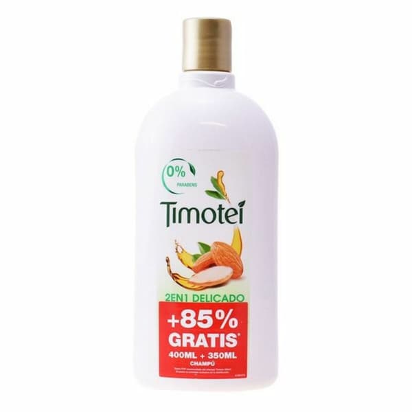 2-i-1 schampo och balsam Timotei Aceite Almendras Dulces (750 ml) 750 ml