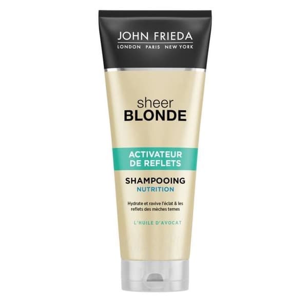 JOHN FRIEDA Sheer Blonde Nutrition Shampoo med Glare Activator - 250 ml