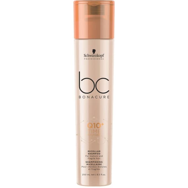 Schwarzkopf Professional BC Bonacure Q10 Time Restore Micelllar Shampoo 250 ml - Skadat & Behandlat