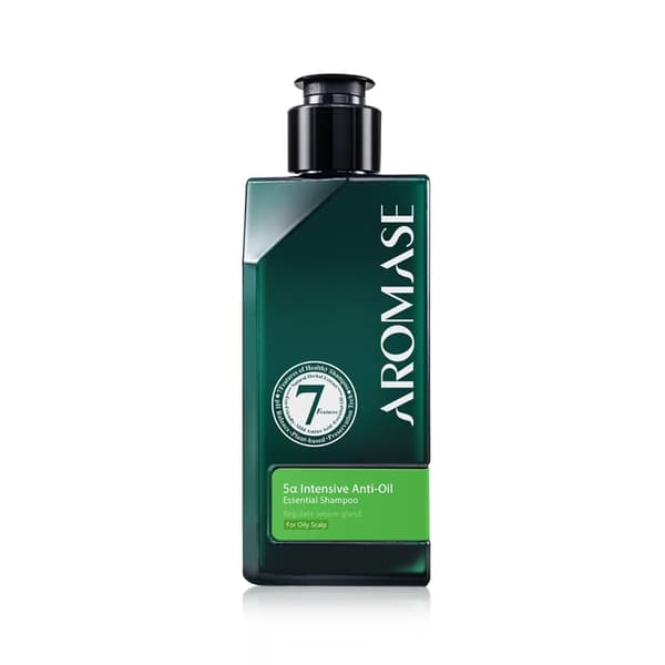 AROMASE - 5α Intensiivinen Anti-öljy Essential Shampoo, 90ml