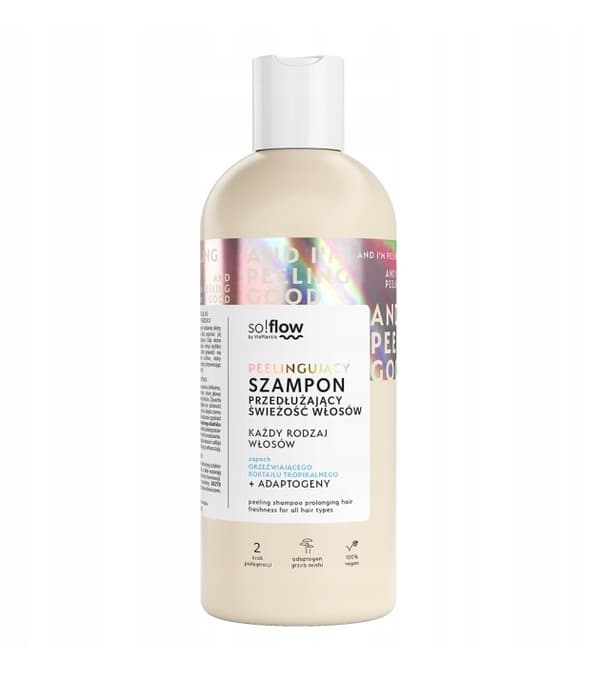 So!Flow - Kuoriva shampoo, joka pidentää tuoreutta, 400ml