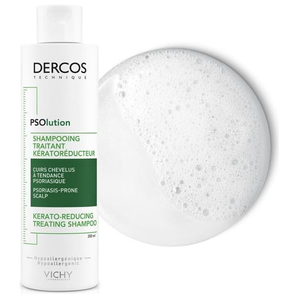 Vichy Dercos PSOlution Keratoreducing Treatment Shampoo 200ml