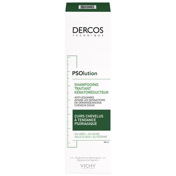 Vichy Dercos PSOlution Keratoreducing Treatment Shampoo 200ml