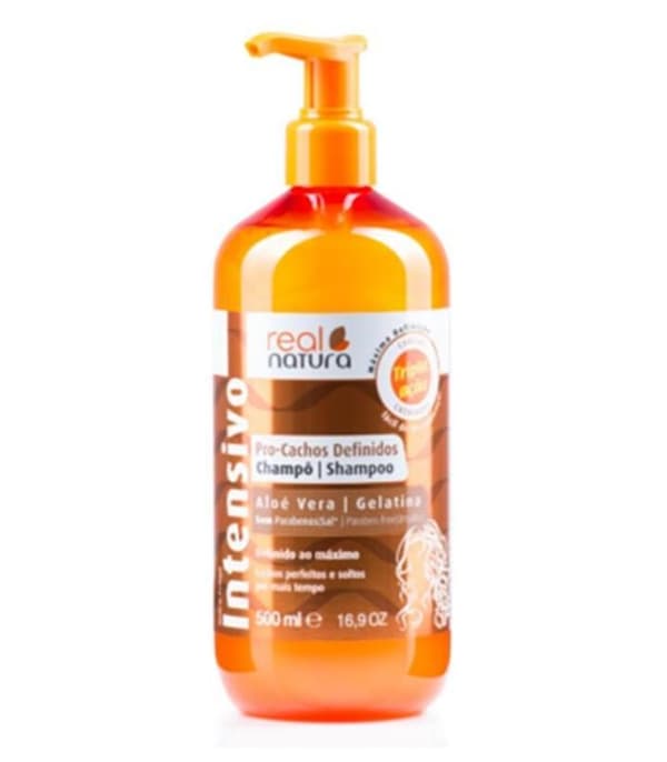 Real Natura Pro Schampo för Definierade Lockar 500Ml