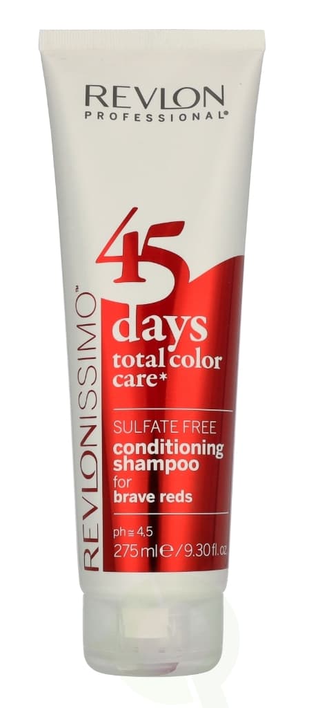 Revlon Revlonissimo 45 Days TTC Conditioning Shampoo For Brave Reds 275 ml