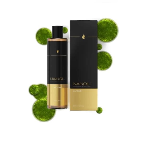 Micellärt schampo med alger Nanoil Alger Micellärt schampo 300ml - Intensiv renande behandling, stärkande effekt