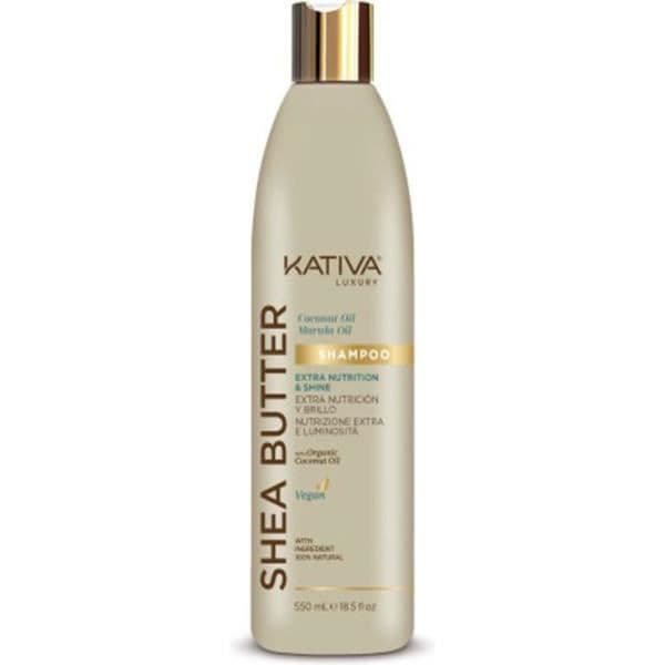 Kativa Shea Butter Coconut &amp; Marula Oil Shampoo 550 Ml Unisex