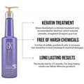 Miniatyrbild 4 av 4: Mondial Keratin GKhair Silver Bombshell 710ml - Lila Brassy Shampoo / Toner för Blont och Grått Hår Tar bort Brassy Gula Toner