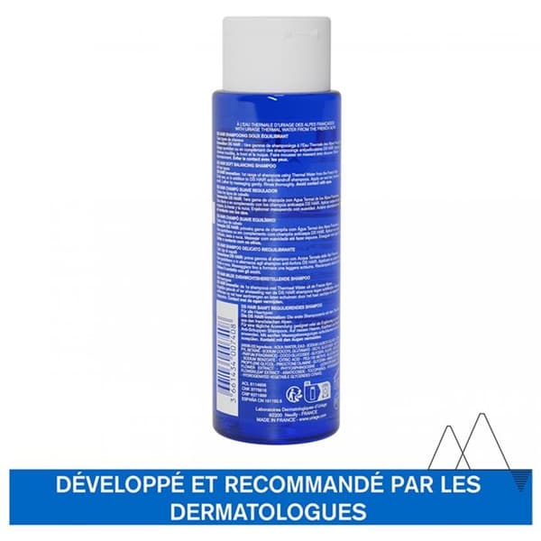 URIAGE DS HAIR GENTLE BALANCING SHAMPOO 200ml