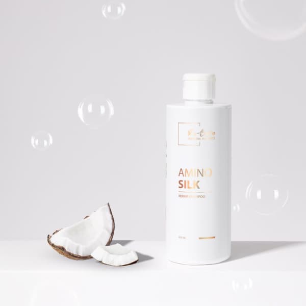 Reborn Amino Silk Repair Shampoo 400ml - Skadat & Behandlat