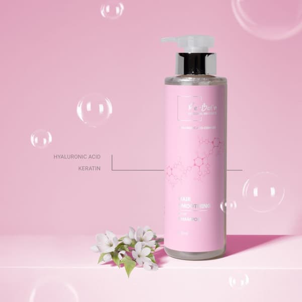 Reborn Hair Smoothing Repair Shampoo 500ml - Skadat & Behandlat