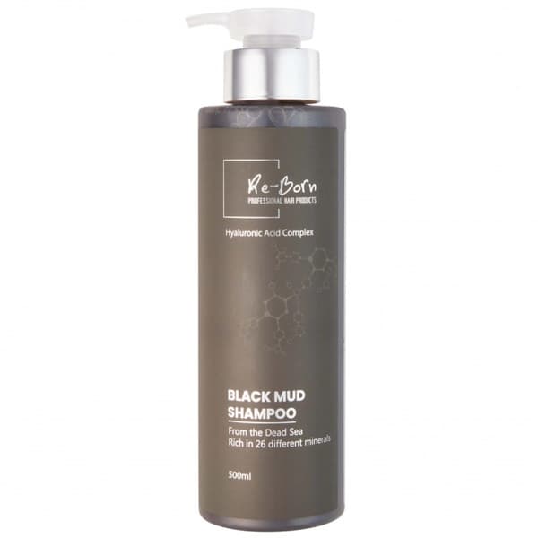 Reborn Black Mud Shampoo 500ml - Skadat & Behandlat