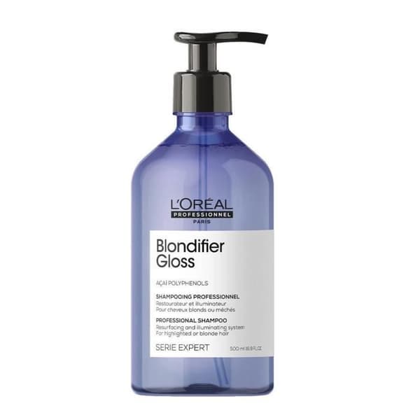 L'OREAL Serie Expert Blondifier Gloss schampo 500 ml blont eller markerat hår