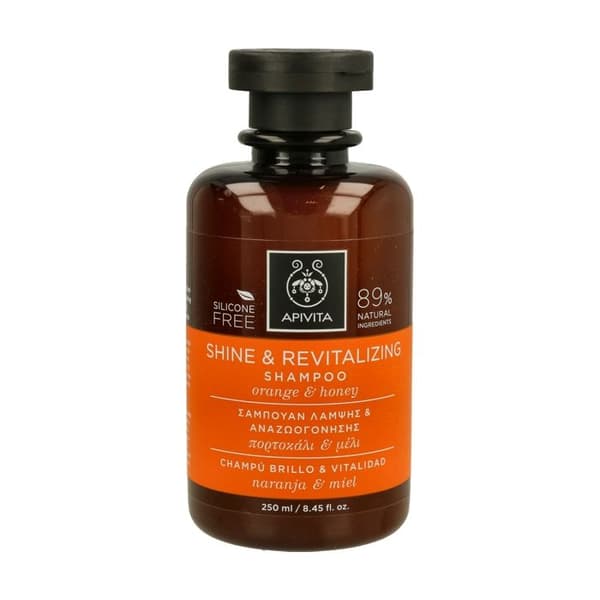 APIVITA - Schampo för Glans och Vitalitet med Apelsin och Honung 250 ml