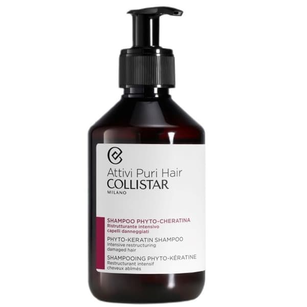 Collistar Attivi Puri Schampo Hår med Phytokeratin, 250 ml