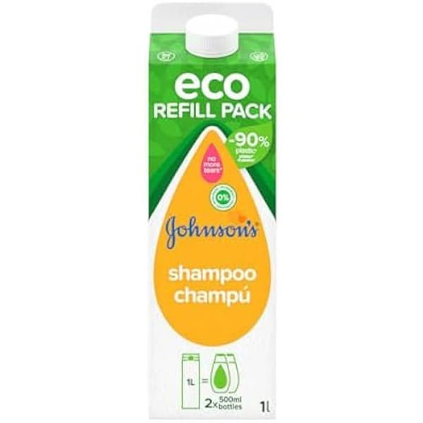 Schampo - JOHNSON'S BABY - ECO REFILL PACK BABY - 1000 ml - Allergivänligt - Kamomill