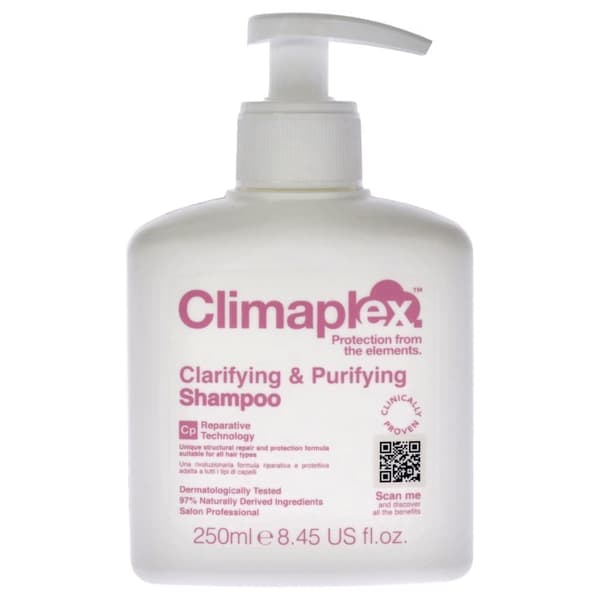 Klargorende og rensende shampoo fra Climaplex til unisex - 8,45 oz shampoo