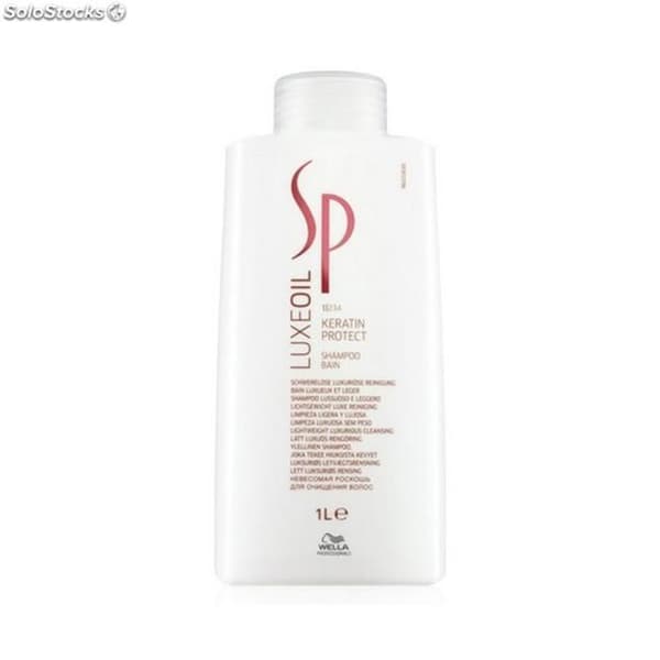 Wella System Professional Luxe Oil Keratine Protect Shampoo 1000ml - Keratinschampo