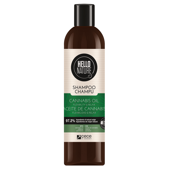 Hello Nature shampoo hamppuöljy