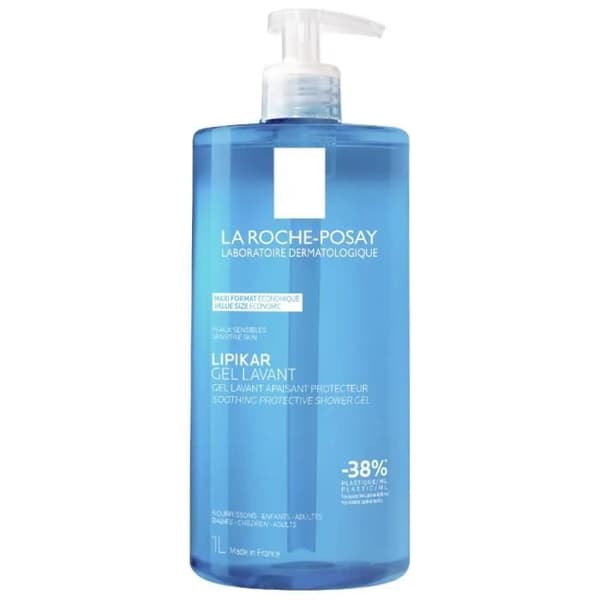 La Roche-Posay Lipikar Gel Lavant för Känslig Hy 1 L