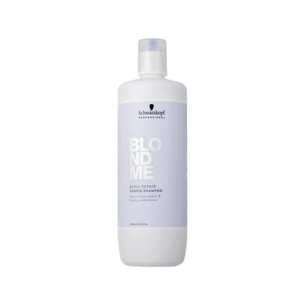 Schwarzkopf BlondMe Purple Shampoo 1000ml - Blont & Silver