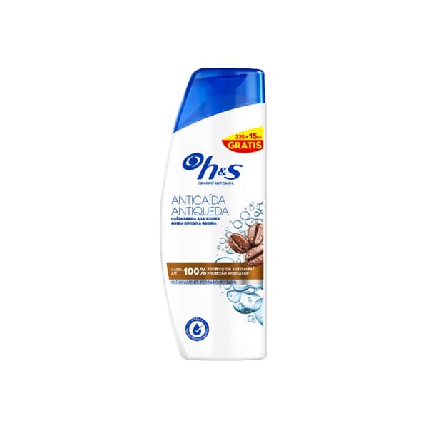 Shampoo H&S 250 ml Putoamista estävä