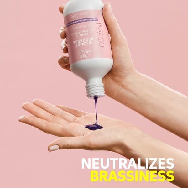 Wella Professionals Invigo Blonde Recharge Cool Blonde Shampoo 300ml