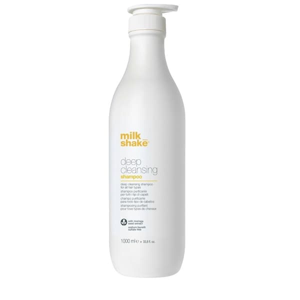 Milk Shake Deep Cleansing Shampoo 1000ml - Normalt & Glansigt