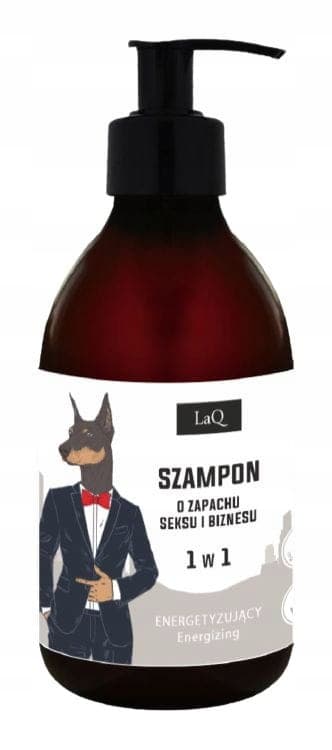 LAQ Doberman Shampoo miehille 1in1 energisoiva 300 ml /7244