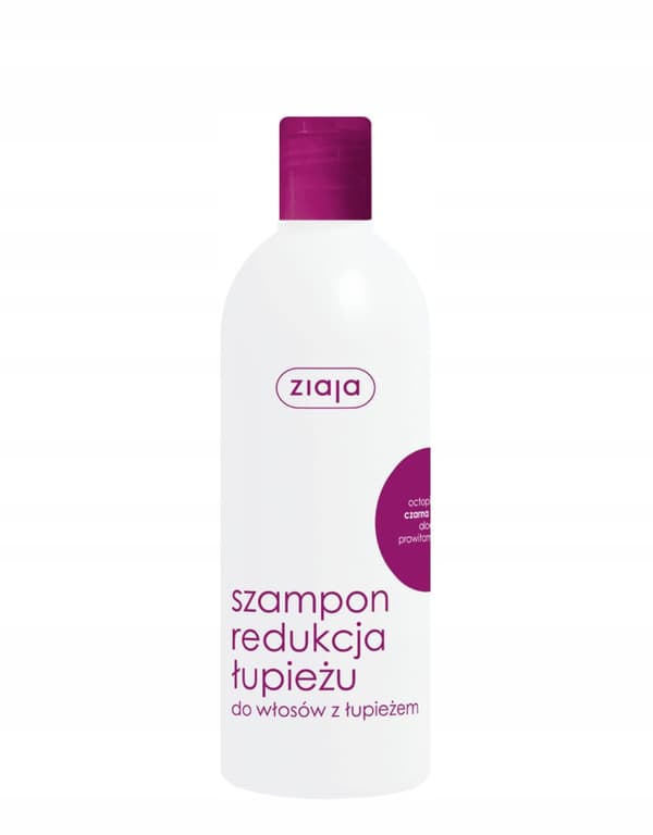Ziaja shampoo BLACK RADISH Skælreduktion 400 ml / 0158