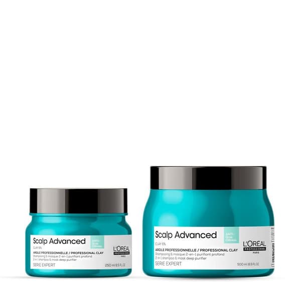 L'Oréal Scalp Advanced 2-i-1 Clay 250ml