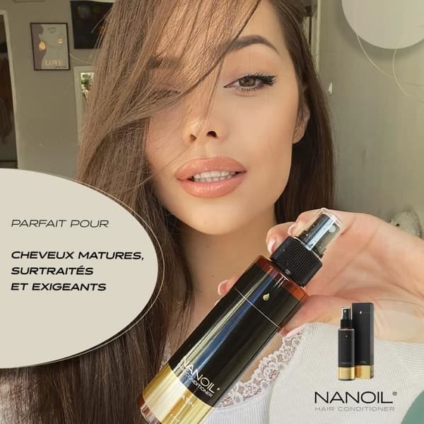 Keratin Revitalizing Hair Care Nanoil Keratin Hair Conditioner 125ml - Hårregenerering