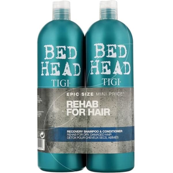Bed Head Tigi® - Pack Rehab För Hår Detox för Torrt, Skadat Hår - 2x750ml