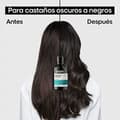 Miniatyrbild 2 av 2: L'Oréal Professionnel, grönt schampo neutraliserar oönskade röda reflektioner, mörkbrunt till svart hår, näring,