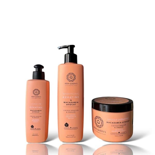 Ritual Keratin och Macadamia Avokado - Schampo 500ml + Mask 500ml + Leave-In 250ml