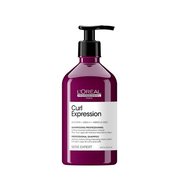 Shampoo til Krøllet Hår L'Oreal Professionnel Paris Curl Expression Flødefarvet Fugtgivende (500 ml)