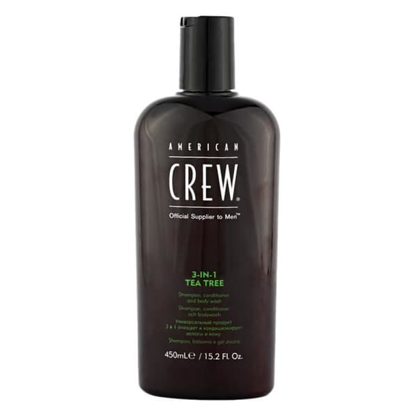 3IN1 AMERICAN CREW THEIER SHAMPOO CONDITIONER AND BODY WASH 450ML