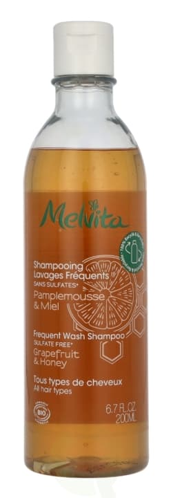 Melvita Frequent Wash Shampoo 200 ml Grapefruit & Honey