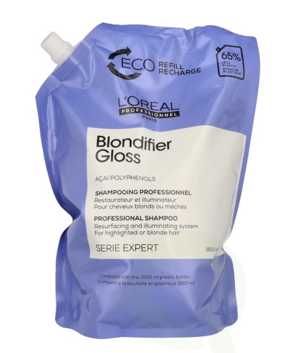 L'Oreal Serie Expert Blondifier Gloss Shampoo Refill 1500 ml